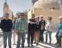 وفد إيطالي يزور منطقة آثار البهنسا الأثرية في المنيا