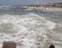تحذير من السباحة بشواطئ بلطيم بسبب ارتفاع الأمواج اليوم