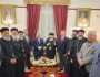 وفد من نادي قضاة بورسعيد يهنئ الأنبا تادرس برأس السنة وعيد الميلاد