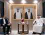 أمير قطر يتلقى رسالة خطية من الرئيس الإيراني