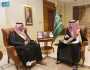 استمع إلى شرح عن أعماله ودوره الرقابي.. محافظ جدة يستقبل مدير المركز الوطني للرقابة على الالتزام البيئي بمنطقة مكة المكرمة