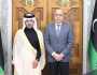 “الكبير” والسفير القطري يناقشان مستجدات عملية توحيد المصرف المركزي