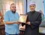 الأمين العام لنقابة العاملين بأزهر دمياط يكرم رئيس المنطقة الأزهرية