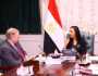 وزيرة التضامن تستقبل سفير الاتحاد الأوروبي لدى مصر