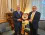 رئيس جامعة بني سويف يلتقي السفير اليوناني لبحث سبل التعاون