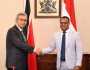 السفير المصري لدى فنزويلا وترينيداد وتوباجو يلتقي وزير خارجية ترينيداد وتوباجو