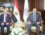 محافظ بني سويف يستقبل رئيس هيئة النيابة الإدارية