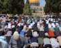 45 ألفا يؤدون صلاة الجمعة في المسجد الأقصى