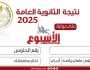 الاستعلام عن نتيجة الثانوية العامة برقم الجلوس 2025.. رابط مباشر عبر الأسبوع