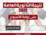 نتيجة الثانوية العامة برقم الجلوس 2025.. رابط مباشر للحصول عليها عبر الأسبوع