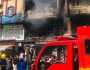 نشوب حريق داخل مطعم كشري بالمنوفية