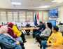 مدير فرع الهيئة العامة للرعاية الصحية ببورسعيد يجتمع مع إدارة الموارد البشرية والدعم المعنوى