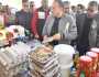 افتتاح معرض أهلاً رمضان بقرية منقباد ضمن سلسلة المعارض لبيع السلع الغذائية بأسيوط