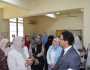 رئيس جامعة بنها يتفقد سير العملية التعليمية بالمعهد الفنى للتمريض