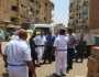 تحرير 26 محضر ورفع 931 حالة إشغال طريق بأسوان