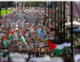 عاجل : 100 ألف متظاهر في شوارع لندن تأييداً لفلسطين