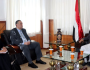 نائب وزير العدل وحقوق الإنسان يلتقي كبير مستشاري مكتب المبعوث الأممي إلى اليمن