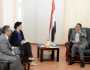 نائب وزير النقل والأشغال يلتقي المسؤول السياسي بمكتب المبعوث الأممي