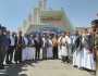 قيادة وزارة الثقافة والسياحة يزورون ضريح الشهيد الرئيس صالح الصماد ورفاقه