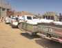 أبناء الجوف يسيرون 3 قوافل من القمح البلدي دعماً وإسناداً للقوة الصاروخية والطيران المسير
