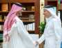 ولي عهد عجمان يجتمع مع سفير قطر