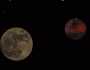 القمر يقترن بالمريخ فجر الاثنين