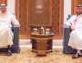 ولي العهد وصباح الحمد يستعرضان تطوير العلاقات
