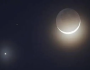 اقتران “القمر والزهرة”.. حدث فلكي بديع مشاهد بالعين المجردة