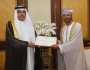 جلالة السلطان يتلقى رسالة خطية من ملك البحرين