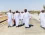 محافظ البريمي يتفقد سير العمل في عدد من المشاريع التنموية