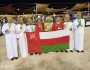 منتخبنا الوطني يتوج بكأس بطولة العلا الدولية لالتقاط الأوتاد