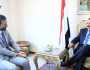 وزير الخارجية يلتقي المدير الإقليمي للجنة الدولية للصليب الأحمر