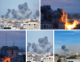 عشرات الشهداء والجرحى في قصف صهيوامريكي على قطاع غزة