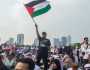 مظاهرة مليونية في جاكرتا دعما لفلسطين وتنديدا بالعدوان الصهيوني على غزة