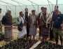 المحافظ إدريس يتفقد أنشطة المشتل الزراعي المركزي في البيضاء