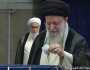 الإمام السيد الخامنئی يدلي بصوته في الانتخابات الرئاسية ويدعوا الى مشاركة شعبية كبيرة