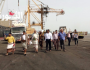 الاطلاع على سير العمل في ميناء الحديدة