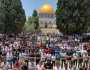 50 ألف فلسطيني يؤدون صلاة الجمعة في رحاب المسجد الأقصى