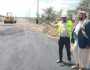 المساوى يدشن العمل في مشروع ترميم وصيانة طريق الستين الشمالي بتعز