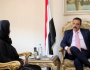 وزير الخارجية يلتقي ممثل هيئة الأمم المتحدة للمرأة بصنعاء