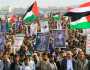 19 مسيرة جماهيرية بتعز تأكيدا على الوقوف مع غزة حتى النصر