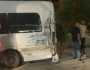 بشكل متعمد: آليات العدو الصهيوني تصدم حافلة تقل حجاجا فلسطينيين في جنين