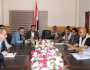 وزير الشؤون الاجتماعية يلتقي مدير الشراكات مع الدول المانحة لبرنامج الأغذية