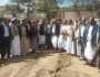 محافظة إب ونائب وزير الشباب يدشنان مشروع تعشيب ملعب الشهيد الكبسي