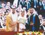 سلطان بن أحمد القاسمي يشهد حفل تخريج طلاب جامعة الشارقة