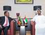 شخبوط بن نهيان يلتقي وزير خارجية إثيوبيا ويشهد حفل توقيع اتفاقية للطاقة المتجددة