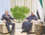 رئيس الدولة يبحث علاقات التعاون والعمل المشترك مع سكرتير مجلس الأمن الروسي