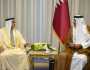 منصور بن زايد يلتقي أمير قطر على هامش قمة شرم الشيخ للسلام