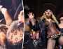 مادونا تسقط على المسرح في سياتل.. وردّ فعلها محط اهتمام الجمهور