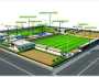 مشروع استثماري متكامل يحوي استاد لكرة القدم وصالة رياضية ومسبح أولمبي